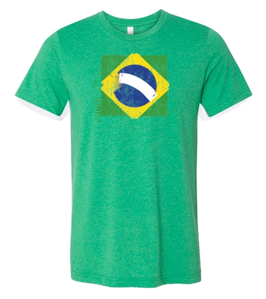 BRAZIL Flag Vintage